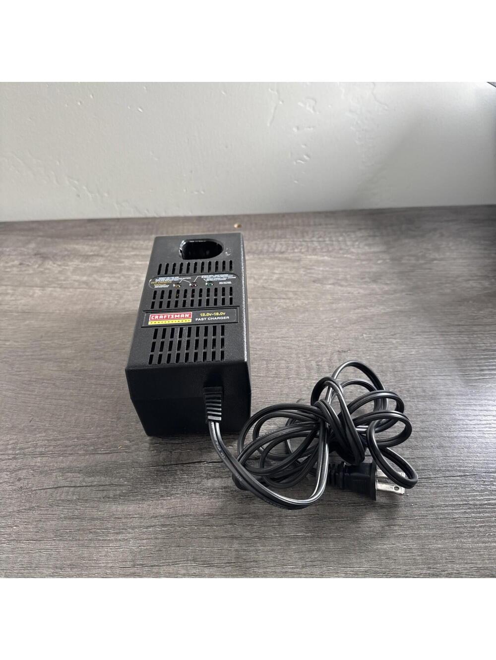 Craftsman 12.0v-15.6V Dual Rate Fast Charger~ 975208-001 ~ Tested, Working